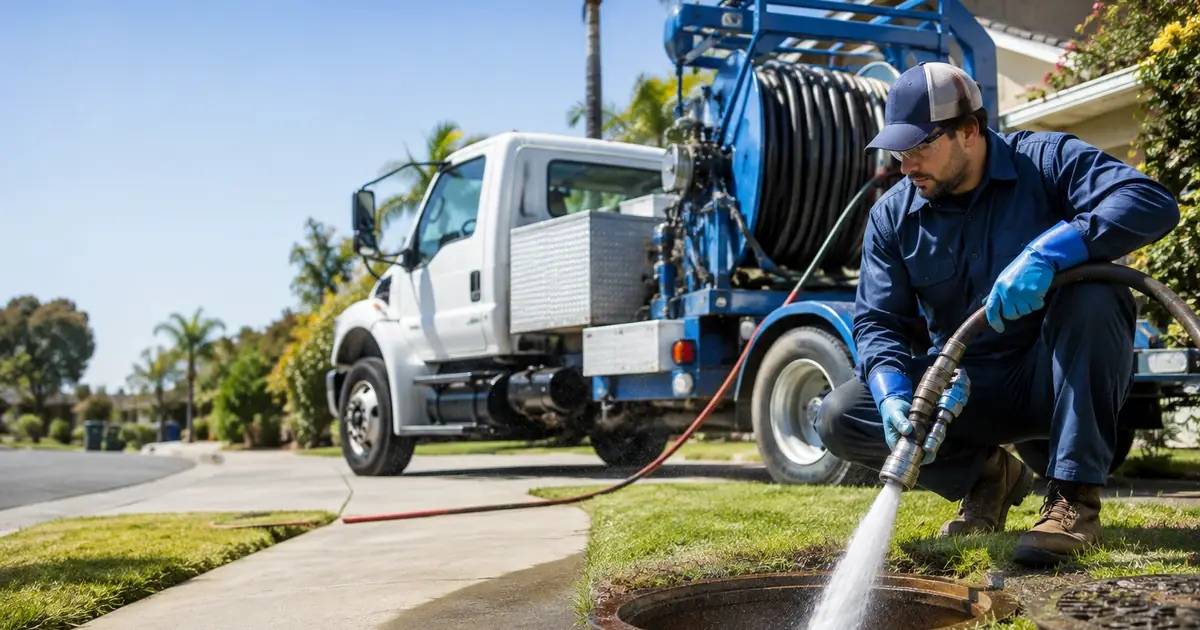 Hydro jet sewer cleaning Winchester