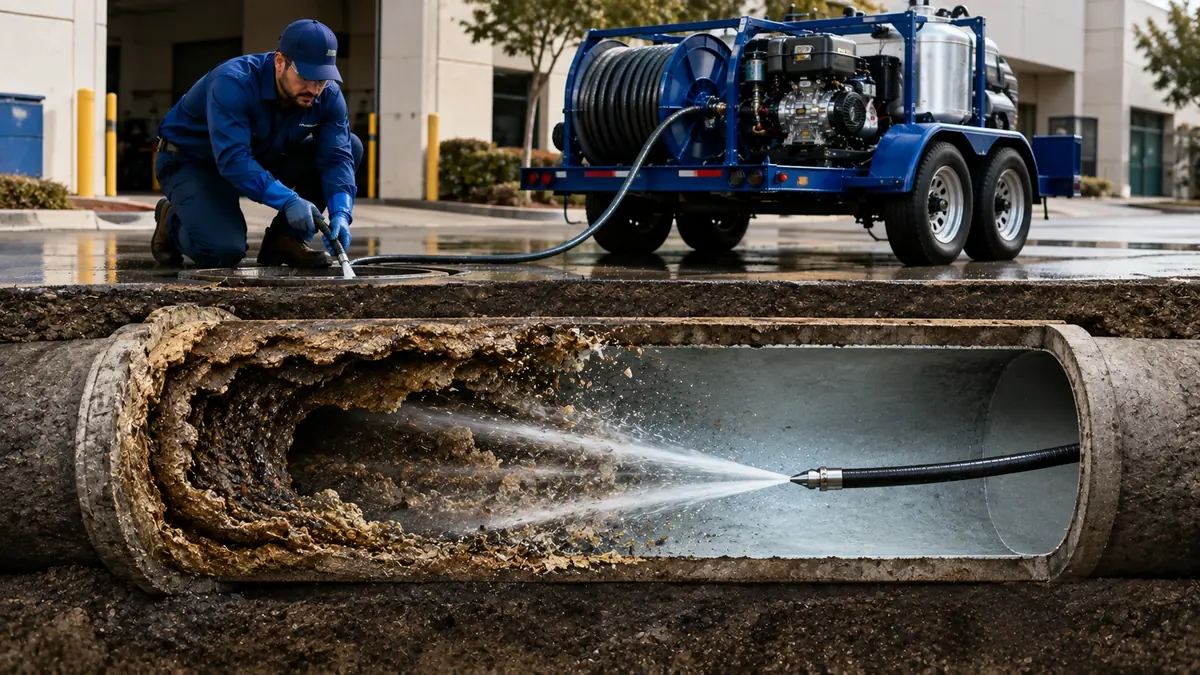 Sewer Pipe Descaling in Winchester
